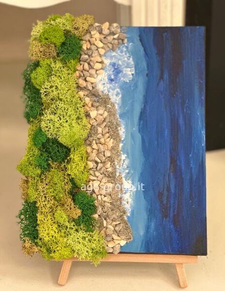 Quadro stabilizzato e pittorico